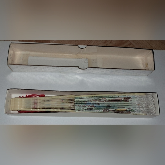 Chinese Classic Art Fan Vintage 1984 - Picture 11 of 16